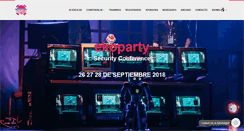 Desktop Screenshot of ekoparty.org
