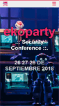 Mobile Screenshot of ekoparty.org